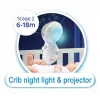 3in1 music projector carousel beige