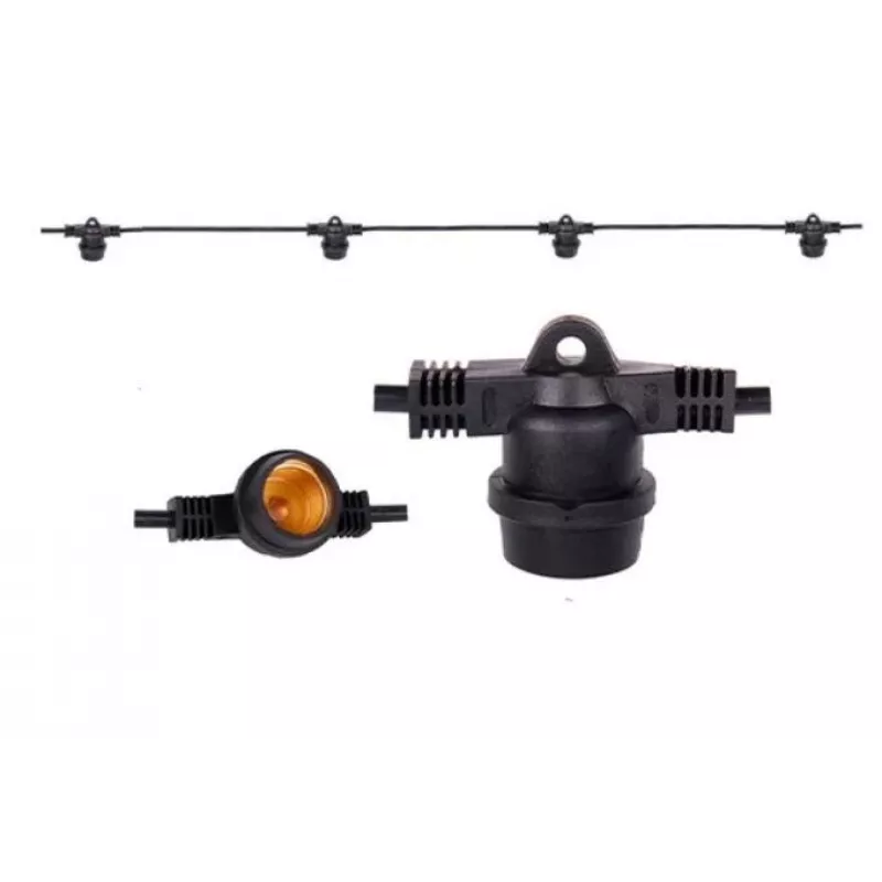 Lampa LED girlanda ogrodowa STRING/E27 15M VS-613 Visional