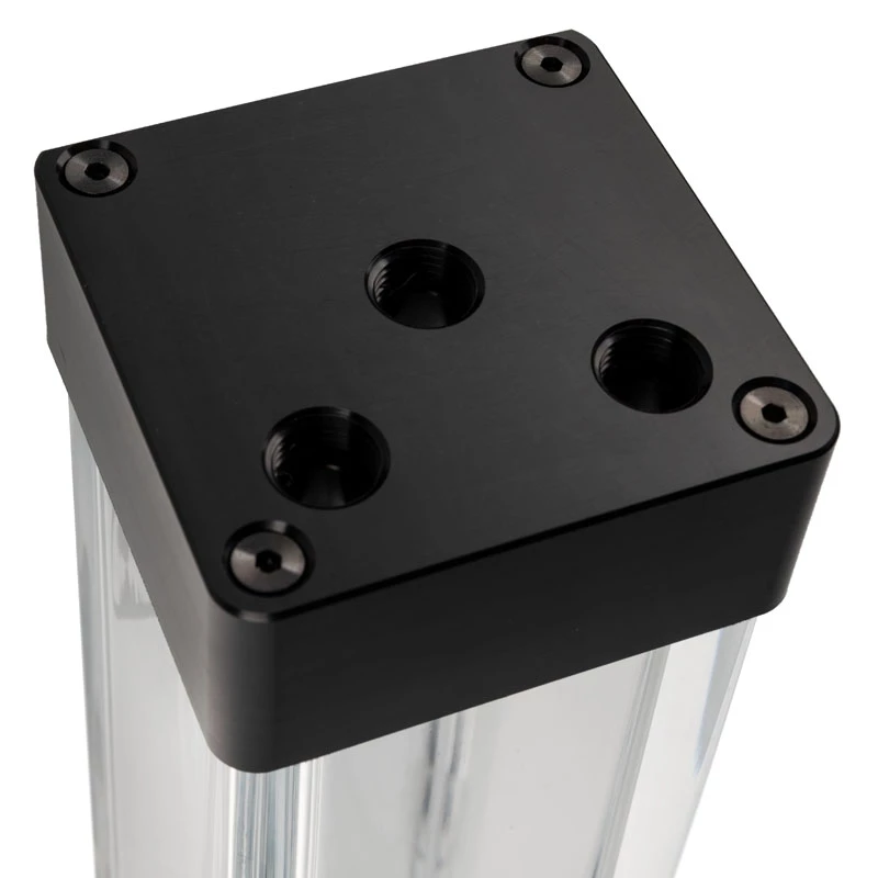 Reservoir (Ausgleichsbehälter) BitsPower Premium Cuboid 150 mm Acrylic - BPPRE-WTCR150