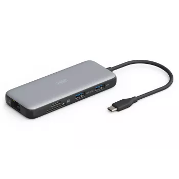 Stacja dokująca USB-C Digitus DA-70915 8-portowa 100W Power Delivery
