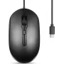Perixx PERIMICE-222CB Mysz optyczna Silent USB-C czarna - Mysz - optyczna (PERIMICE-222CB)