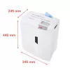 Niszczarka dokumentów HSM shredstar X10, 4,5 x 30 mm + osobny mechanizm do cięcia płyt CD