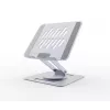 Podstawka pod notebook GEMBIRD NBS-DR1-01 — obrotowa podstawa, regulowana wysokość, Space szary
