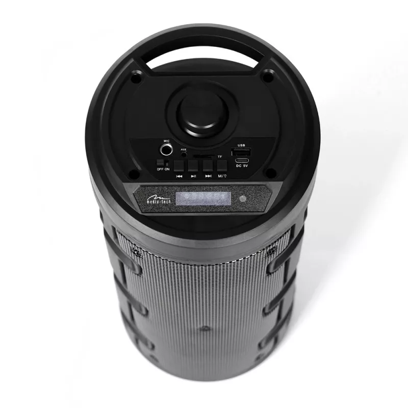 Media-tech Partybox Keg Bt - Kompaktowy głośnik stereo Bluetooth z radiem FM i odtwarzaczem MP3 MT3165