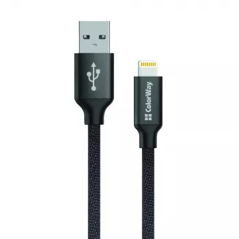 Kabel Lightning Colorway CW-CBUL004-BK 1m Czarny