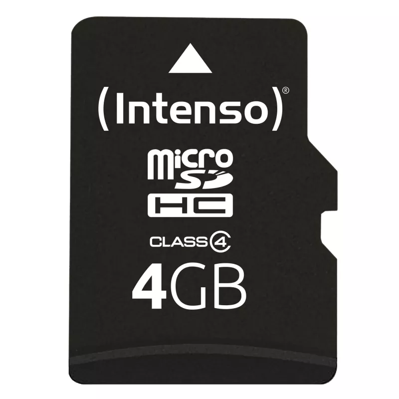 Karta pamięci Intenso 4 GB MicroSDHC Class 4 3403450