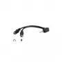 ROLINE Headsetadapter - 4-poliger Mini-Stecker männlich zu mini-phone stereo 3.5 mm weiblich