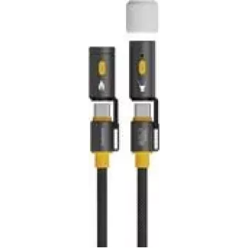 Zestaw kabli 4smarts 3w1 USB-C Explorer USB C - 1,5 m - cyfrowy/dane (541240)