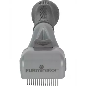 Deshedder FURminator Regulowany — dla kotów i psów, ostrze ze stali nierdzewnej, ergonomiczny uchwyt antypoślizgowy, 185 g, wszystkie rodzaje sierści
