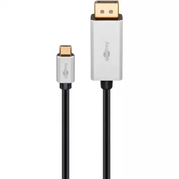 Goobay | Przewód adaptera USB-C na DisplayPort | 60176 | Type-C | DisplayPort | USB-C na DisplayPort | 2 m