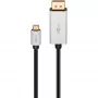 Goobay | Przewód adaptera USB-C na DisplayPort | 60176 | Type-C | DisplayPort | USB-C na DisplayPort | 2 m