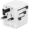 Adapter podróżny CANYON OnTour 20 EU/UK/US/AUS 20W Biały