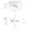 Mostek sieciowy TP-LINK Beam Bridge 5 UR KIT, 5 GHz single-band, Wi‑Fi 5 (802.11ac), Gigabit Ethernet, antena zewnętrzna, maks. zasięg 15000 m, biały