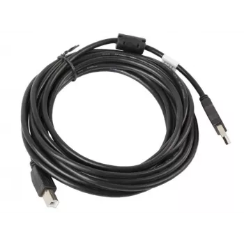 Lanberg CA-USBA-11CC-0050-BK Kabel USB 5 M 2.0 USB B Czarny (CA-USBA-11CC-0050-BK)