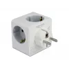 Adapter wtyczki zasilającej typu F DeLOCK 11496 2 porty USB 5 V 2,4 A 3 A