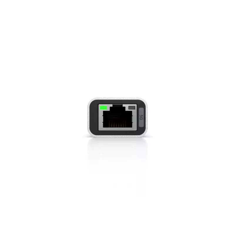 Ubiquiti Plug-and-play, bezproblemowa łączność sieciowa 5GbE przez Ethernet. (UACC-ADAPTER-RJ45-USBC-5GE)