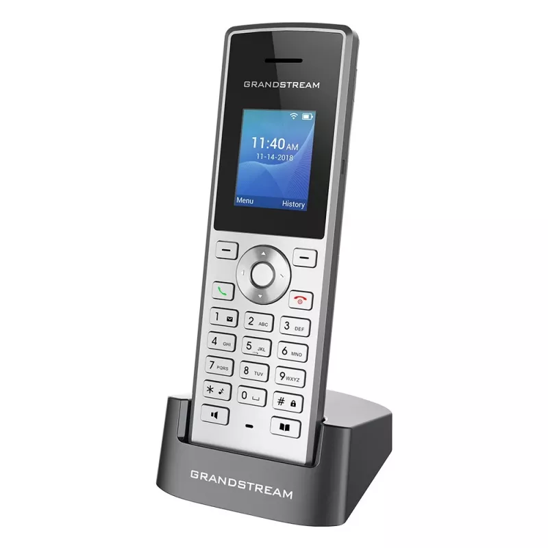Telefon IP Grandstream Networks WP810 Czarny. Metaliczny 2 Linie TFT Wi-Fi