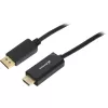 Sharkoon SHA Displayport 1.2 na HDMI 4K czarny 3,0 m AKTYWNY 4Kx2K 60 Hz