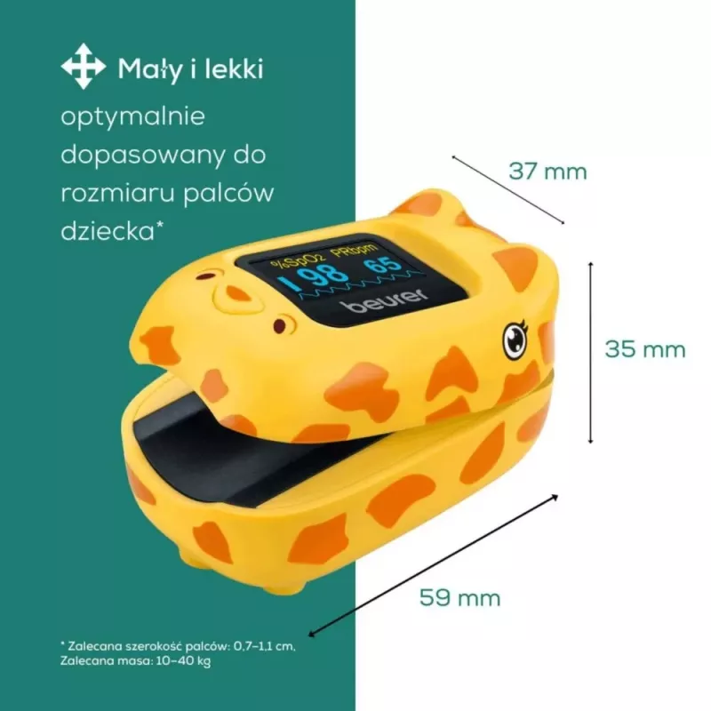 Pulsoksymetr dziecięcy Beurer PO 13 Kids