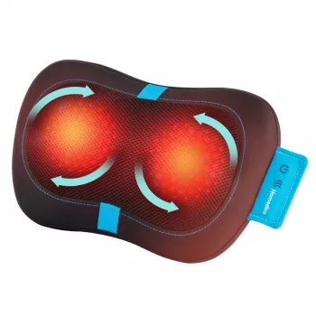 Masażer w formie poduszki HoMedics SP-50H z węzłami shiatsu i funkcją podgrzewania