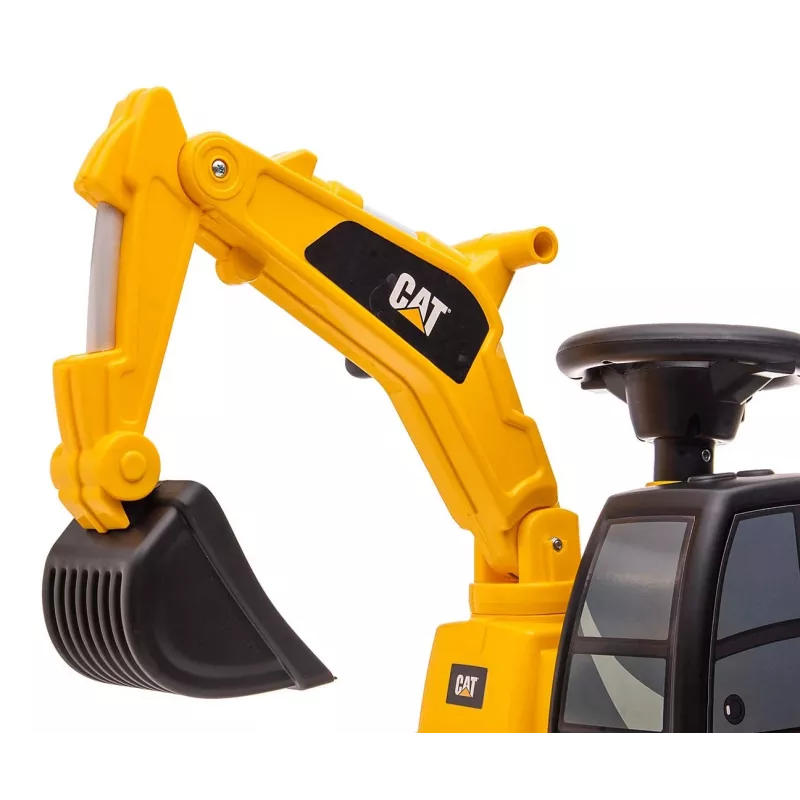 Ride-on excavator milly mally 5298 — children's ride-on toy with realistic design and sturdy construction