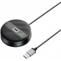Renkforce RF-USBH-400 4 Port USB 3.0-Hub Czarny mat (RF-6266640)