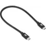 OWC Thunderbolt 5/TB4/USB-4/C kabel 0.3m czarny - Kabel - Cyfrowy/Dane (OWCCBLTB5C0.3M)