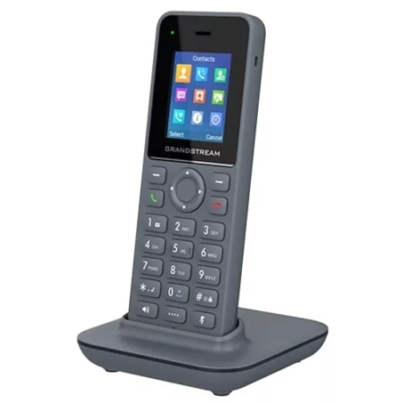 Grandstream Networks WP816 Telefon IP Antracytowy 2 linie LCD Wi-Fi