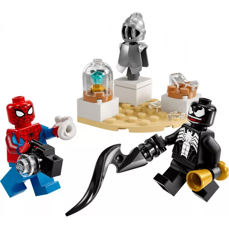 Zabawka konstrukcyjna LEGO Venom's Museum Heist zestaw saszetkowy 30707 — Marvel Super Heroes, mały zestaw kolekcjonerski