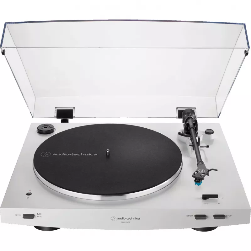 Audio-Technica Automatyczny gramofon z napędem paskowym AT-LP3XBTWH, biały