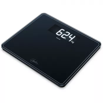 Waga łazienkowa Beurer GS 410 Signature Line — czarna szklana powierzchnia, model 735.76