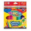 Colorino Kids Heksagonalne kczerwonyki kolorowe 24 kolory