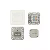 Synergy 21 S216357 - 2 x RJ-45 - 6a - Biały - 50 mm - 50 mm - 5,6 cm