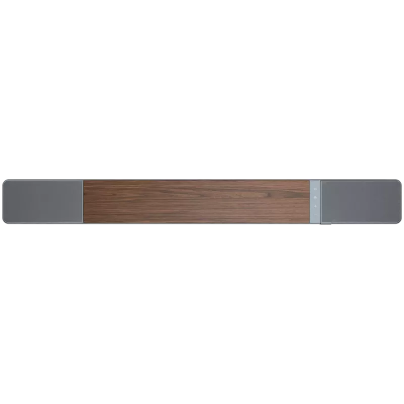 Soundbar KLIPSCH 1073541 — 3.1.2 kanały, 100 W RMS, wbudowany subwoofer, szary/orzech