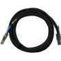 QNAP CAB-SAS30M-8644 Kabel Serial Attached SCSI (SAS) 3 m Czarny, Metaliczny