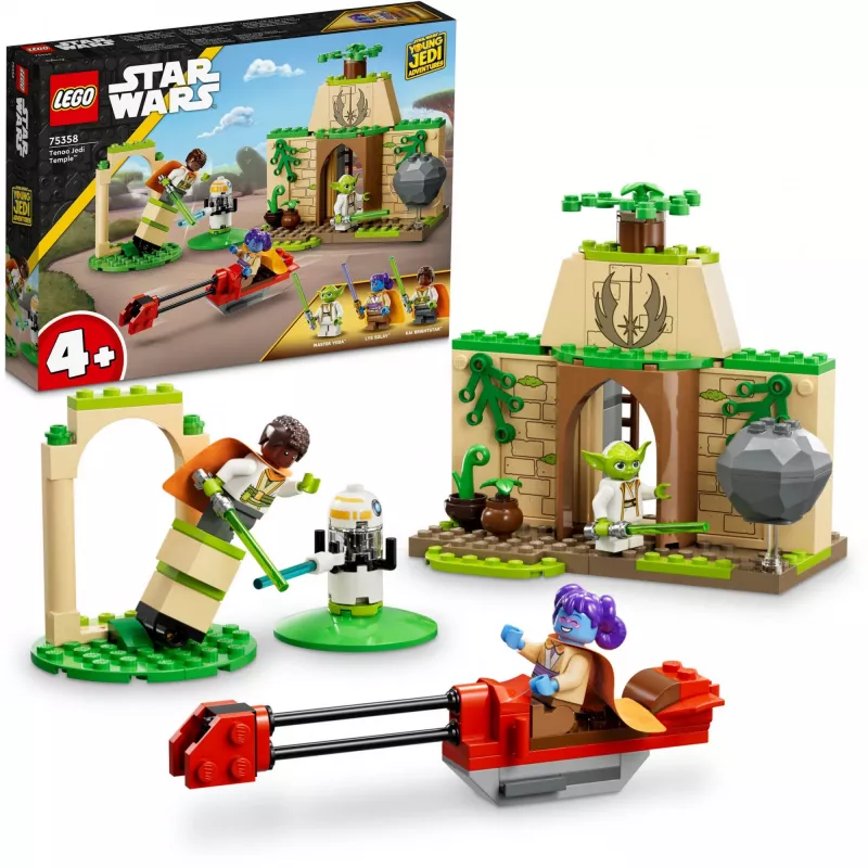 Zestaw konstrukcyjny LEGO Star Wars 75358 Świątynia Jedi na Tenoo — zabawka konstrukcyjna, kolekcjonerski zestaw do zabawy