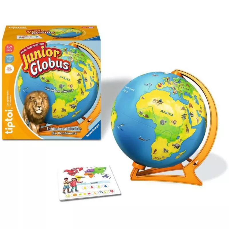 Zabawka edukacyjna Ravensburger tiptoi Mein interaktiver Junior Globus