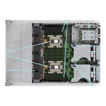 HPE ProLiant DL385 Gen11 2HE EPYC 9015 8-Core 3.5GHz 2x32GB-R 8xSFF Hot Plug 2x480GB SSD MR408i-o 2x1000W Server (P81842-425)