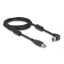 Kabel USB DeLOCK Type-A męski na Type-B męski 90° lewostronnie kątowy 2 m