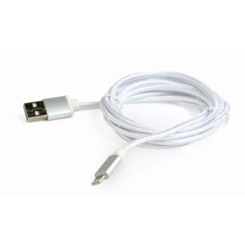 Kabel Lightning Gembird CCB-MUSB2B-AMLM-6-S 1,8 m srebrny
