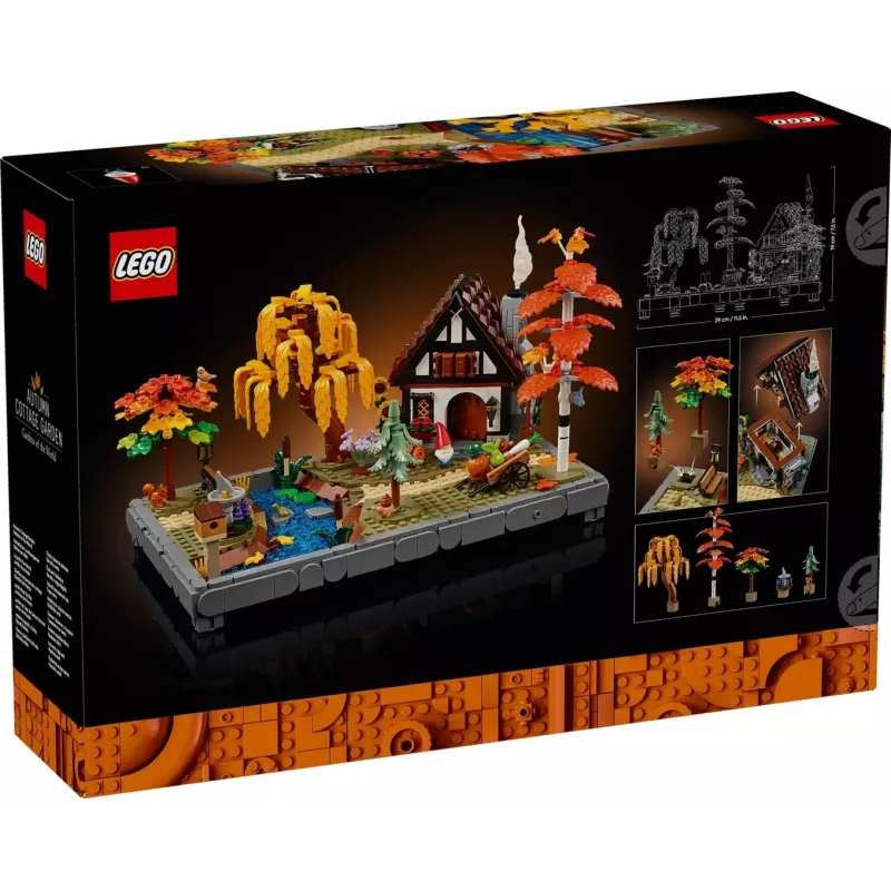 LEGO ICONS 11372 Jesienny ogród z domkiem