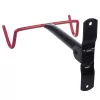 Wall-mounted bicycle rack MACLEAN MC-430, horizontal mount, holds up to 30 kg, Czarny