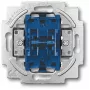 Osłona kołyski przełącznika Busch-Jaeger 2000/6/6 US-101, metaliczny niebieski
