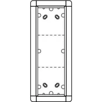 Schneider Electric ramka natynkowa AP, 3-krotna, 133×326 mm, model 1883320