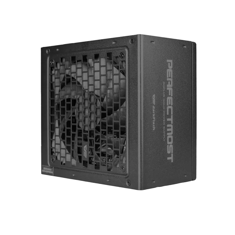 Zasilacz DarkFlash PMT1250 Czarny — ATX PSU do PC, 1250 W, kable w oplocie