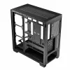 Obudowa PC MODECOM Volcano Stellar NF ATX midi tower, szkło hartowane, czarna, obsługuje płyty ATX/micro ATX, GPU do 420mm, chłodzenie CPU 175mm