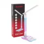 Lampa stołowa Hawk HW-LAMP04 biała LED z regulacją, białe wykończenie, regulowana głowica i ramię