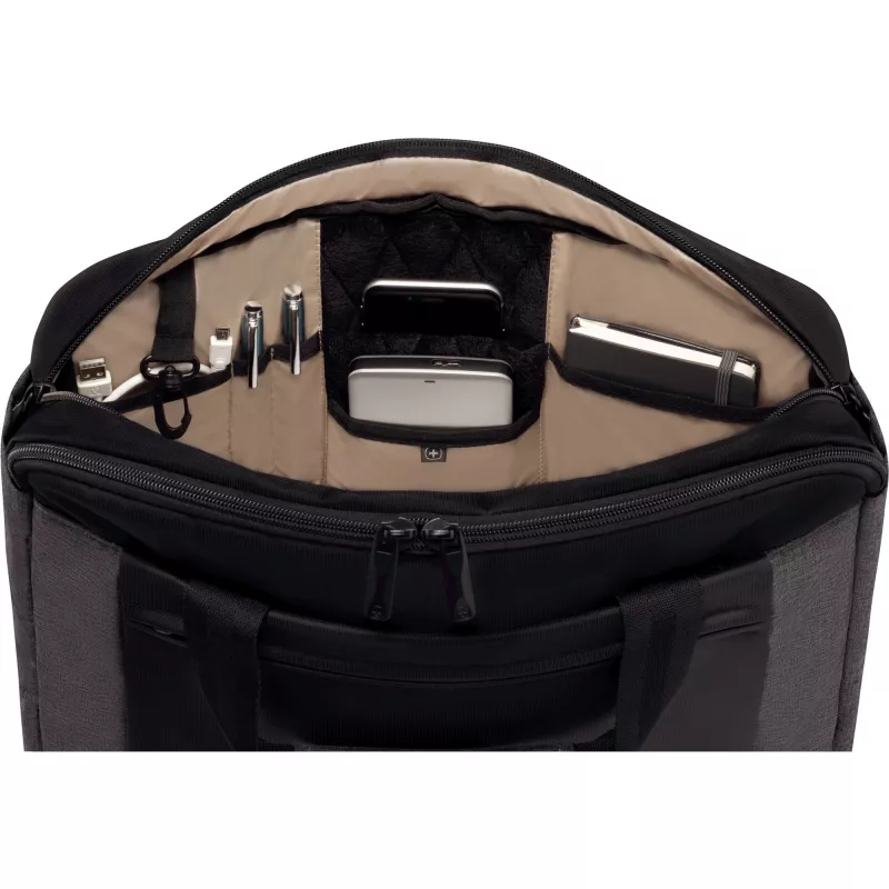 WENGER Underground Torba na notebooka na 35,8 do 39,6 cm 14,1 do 15,6 cala Toploader Tablet Laptop czarna