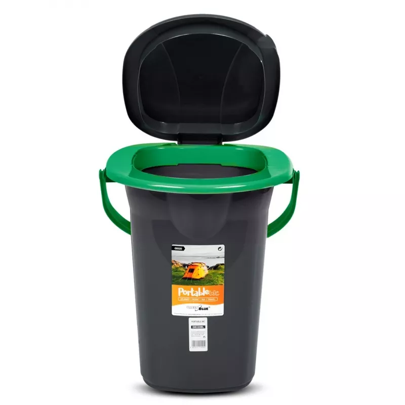 Pojemnik na odpady Greenblue GB320BB Czarny Niebieski Plastik 19L
