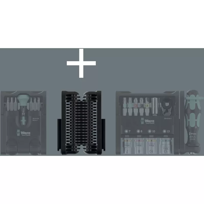 Zestaw bitów wkrętakowych Wera Tool-Check Modular SB6 7.5×91.0×22.0, modułowe przechowywanie i wybór bitów